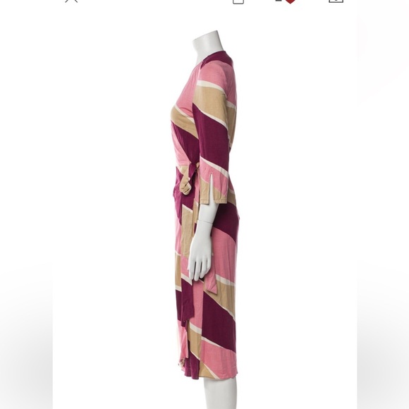 TIBI Vintage wrap dress sold out! Small 4-6 Y2K Carrie Bradshaw era - Picture 7 of 8
